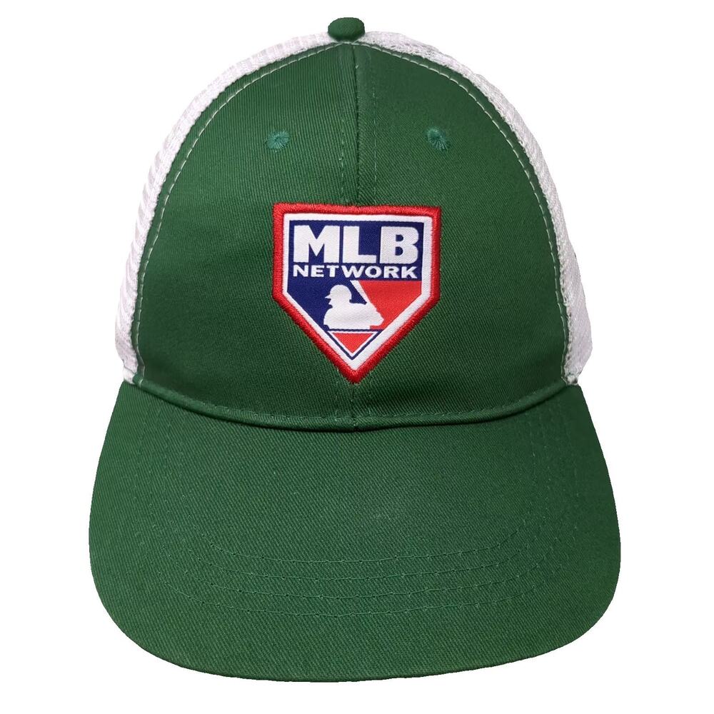 Oakland Athletics MLB Network BDA Green White One Size Trucker Hat Snapback